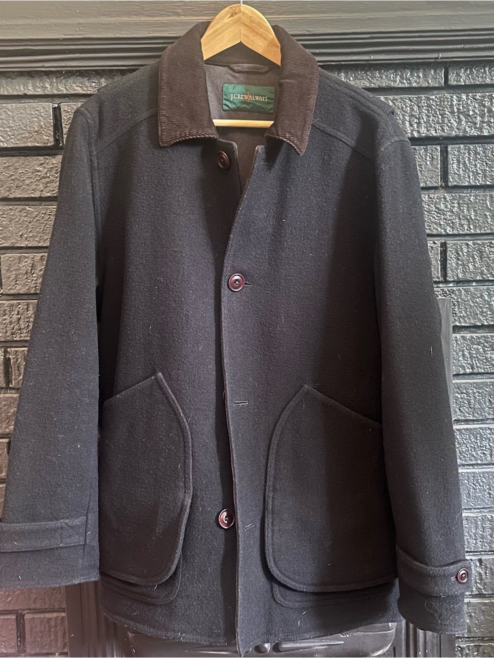 Vintage J. Crew wool barn jacket
